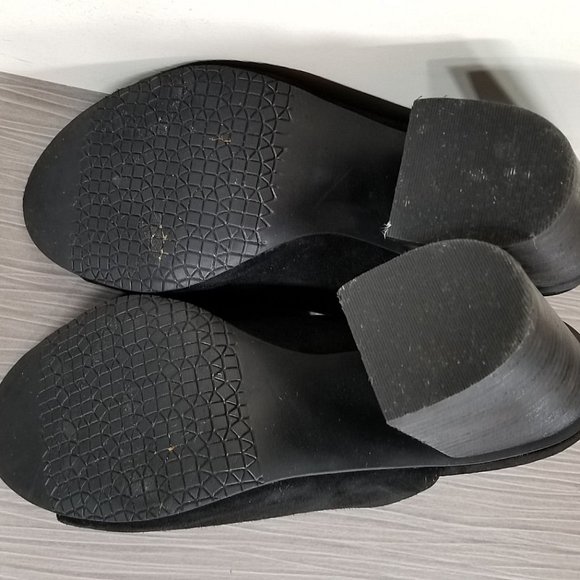 BP. Tale 2 Mule Sandal, Black Suede, Womens Size 5.5 M - Picture 9 of 10